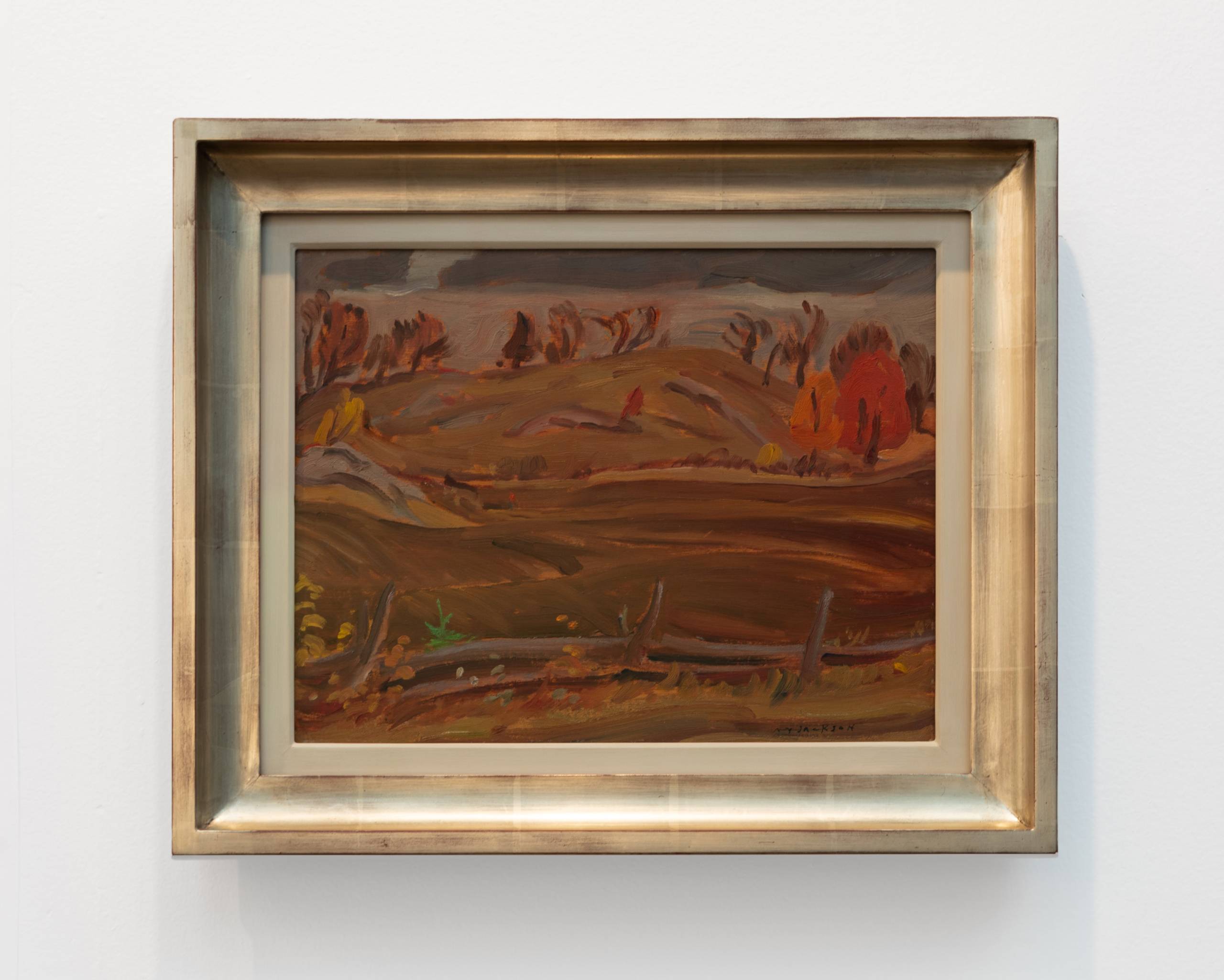 Painting by F.H. Varley