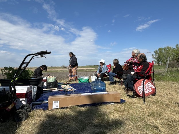 With support from the NCIAF, the Ochapowace First Nation’s Community Garden connects youth to traditional farming practices while growing produce locally in Saskatchewan.