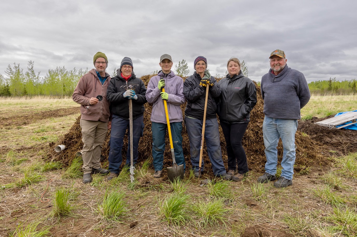 Agriculture and Agrifoods Canada Scientists test compost methods using locally sourced byproducts at Memorial University.